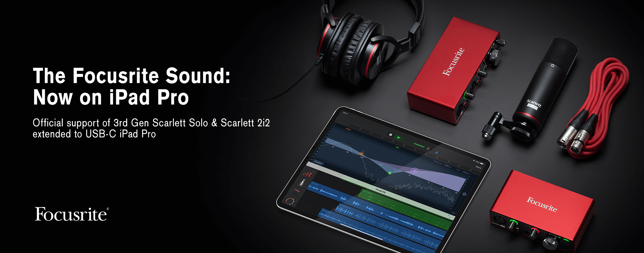 The Focusrite Sound: Now On iPad Pro