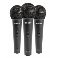Eikon DM800KIT - Kit made of 3 Vocal Dynamic Microphones