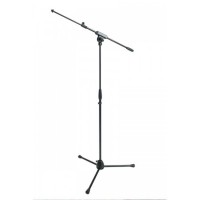 Proel RSM200BK - Microphone stand with extensible boom and with tripod die-cast aluminium base