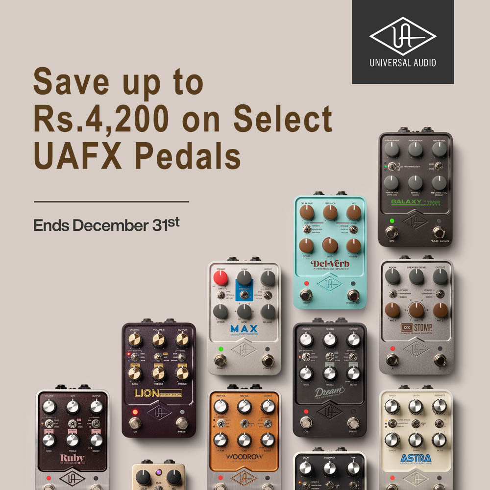 Universal Audio Select UAFX Pedals